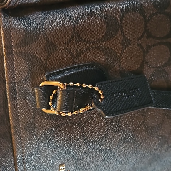 Authentic Coach Canvas Diaper Bag/Purse - Picture 3 of 9